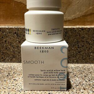 Beekman 1802 Lactic Acid & Willow Bark Goat Milk Body Creme! NEW